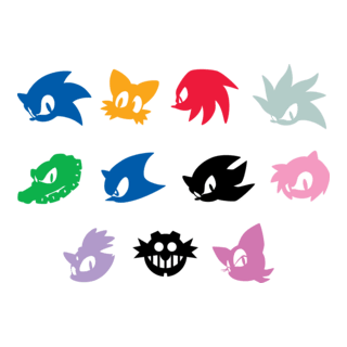 Sonic the Hedgehog Icons Logo PNG Vector