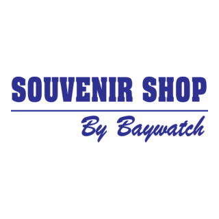 SOUVENIR SHOP BY BAYWATCH Logo PNG Vector