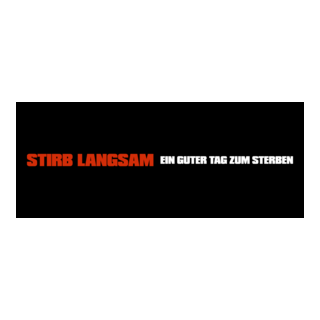 Stirb langsam – Ein guter Tag zum Sterben Logo PNG Vector