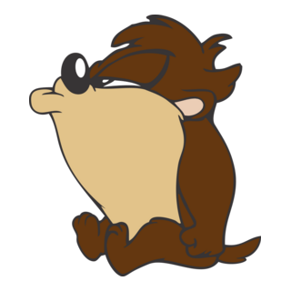Taz Looney Tunes Logo PNG Vector