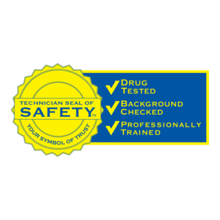Techinician Seal Of Safety Logo PNG Vector