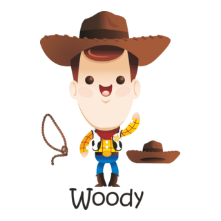 Toy Story Woody Logo PNG Vector