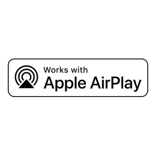 Works with Apple AirPlay Logo PNG Vector