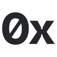 0x Logo PNG Vector