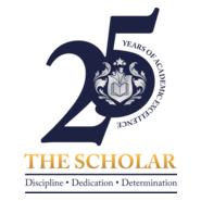 25 Years The Scholar Logo PNG Vector
