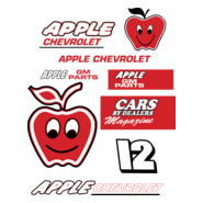 Apple Cheverolet Logo PNG Vector