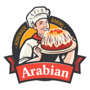 Arabian Sweets and Pastry Shop Logo PNG Vector