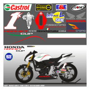 ARTE DECAL honda hornet cup cb600 Logo PNG Vector