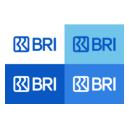 Background color palette of BRI 2025 Logo PNG Vector