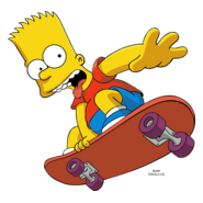 Bart Simpson - Bartholomew Jo-Jo Simpson Logo PNG Vector