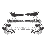 Calcomania Honda Navi Logo PNG Vector