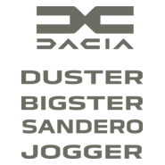 Dacia model names Logo PNG Vector