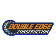 Double Edge Construction Logo PNG Vector