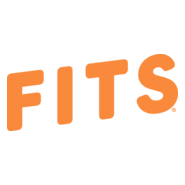 FITS Socks Text Logo PNG Vector