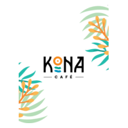 KONA CAFE Logo PNG Vector