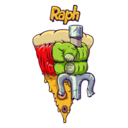 Las Tortugas Ninja Raphael Logo PNG Vector