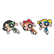 MENINAS SUPER PODEROSAS - THE POWER PUFF GIRLS Logo PNG Vector