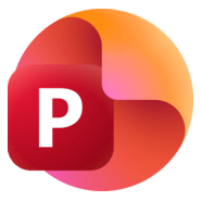 Microsoft PowerPoint 2025 Logo PNG Vector