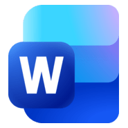 Microsoft Word 2025 Logo PNG Vector