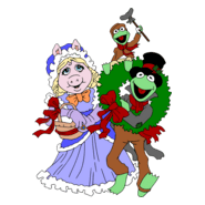 Muppet Christmas Carol Logo PNG Vector