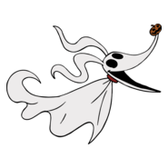 Nightmare Before Christmas - Zero Logo PNG Vector