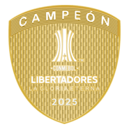 Patch Campeon Libertadores 2025 Logo PNG Vector