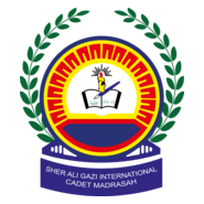 Sher Ali Gazi International Cadet Madrasah Logo PNG Vector