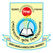 Sher-e-Bangla Agricultural University Logo PNG Vector