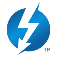 Thunderbolt Fulmine Logo PNG Vector