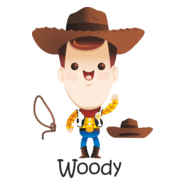 Toy Story Woody Logo PNG Vector