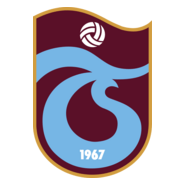 Trabzonspor Yıldızsız Altın Konturlu Resmi Logo PNG Vector