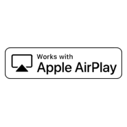 Works with Apple AirPlay Logo PNG Vector