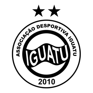 Associação Desportiva Iguatu- Monochromatic Versio Logo PNG Vector