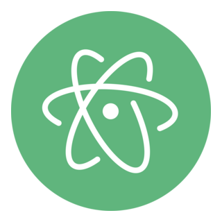 Atom Logo PNG Vector