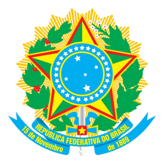 Brasão de Armas Nacional Brasileiro Logo PNG Vector