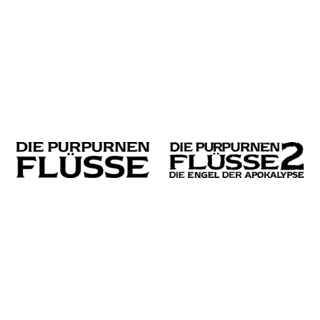 Die purpurnen Flüsse 1&2 Logo PNG Vector