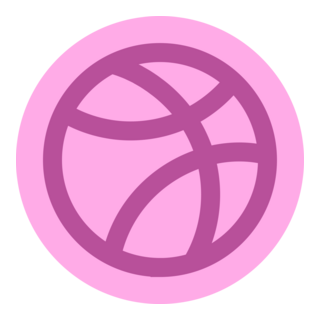 Dribbble Logo PNG Vector