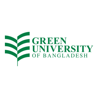 Green University of Bangladesh Logo PNG Vector
