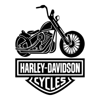 Harley Davidson Motorcycles Logo PNG Vector