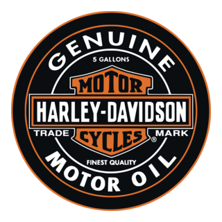 Harley Davidson Oil Bar & Shield Logo PNG Vector