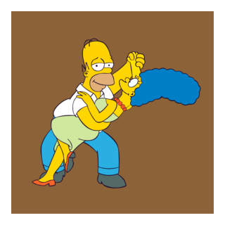 HOMERO Y MARGE Logo PNG Vector