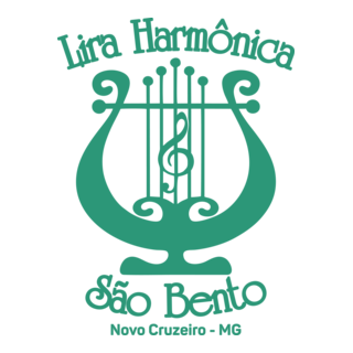 Lira Harmônica São Bento - Novo Cruzeiro Logo PNG Vector