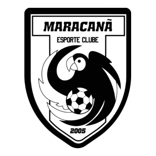 Maracanã Esporte Clube - Monochromatic Version Logo PNG Vector