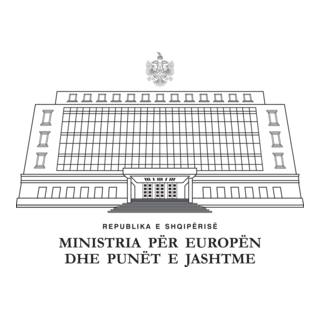 Ministria per Evropën dhe Punët e Jashtme Logo PNG Vector