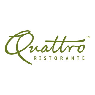 Quattro Ristorante Logo PNG Vector