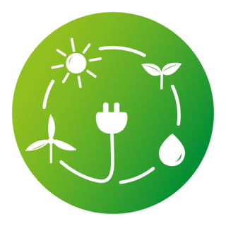 Renewable Energy Logo PNG Vector