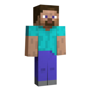 Steve Minecraft Logo PNG Vector