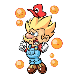 Super Mariojin Logo PNG Vector
