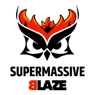 SuperMassive Blaze Logo PNG Vector