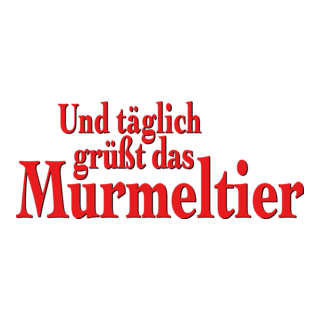 Und täglich grüßt das Murmeltier Logo PNG Vector